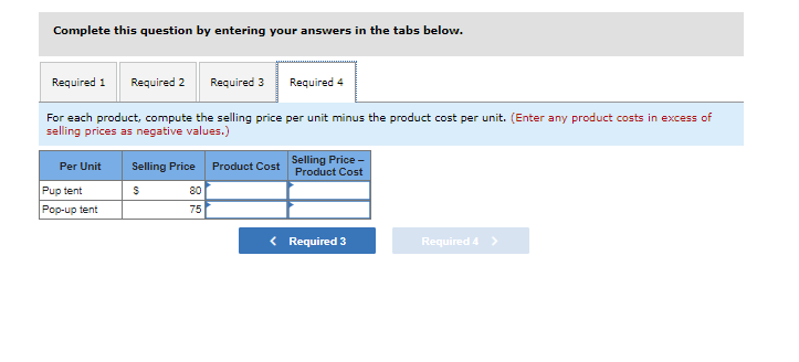 43,000 direct labor hours for this year. Additional information follows. Per Unit