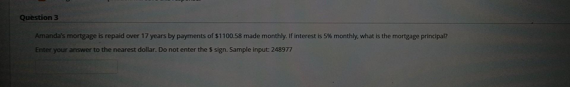 mortgage is repaid over 20 years by payments of $976.74 made at