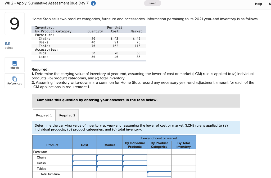 Help S Wk 2 - Apply: Summative Assessment [due Day 7] 9