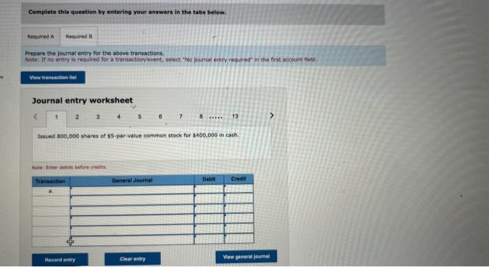 Following are the transactions and adjustments that occurred during the first year