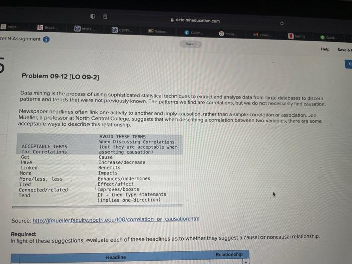 M ezto.mheducation.com Be Brook RV https CUNY Welce Calon calve Minbos Quick