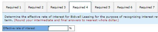tables provided.) Terms of the lease agreement and related facts were a.