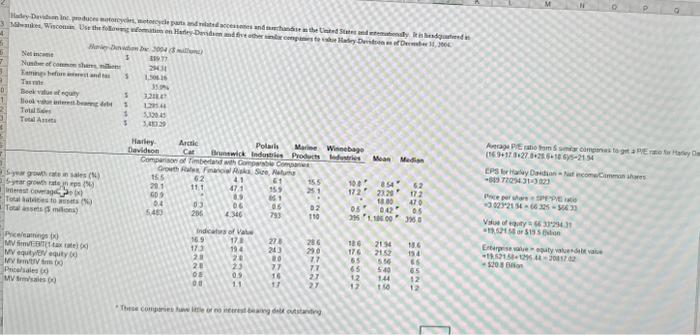 and I of the spreadsheet calculating the median and mean of the