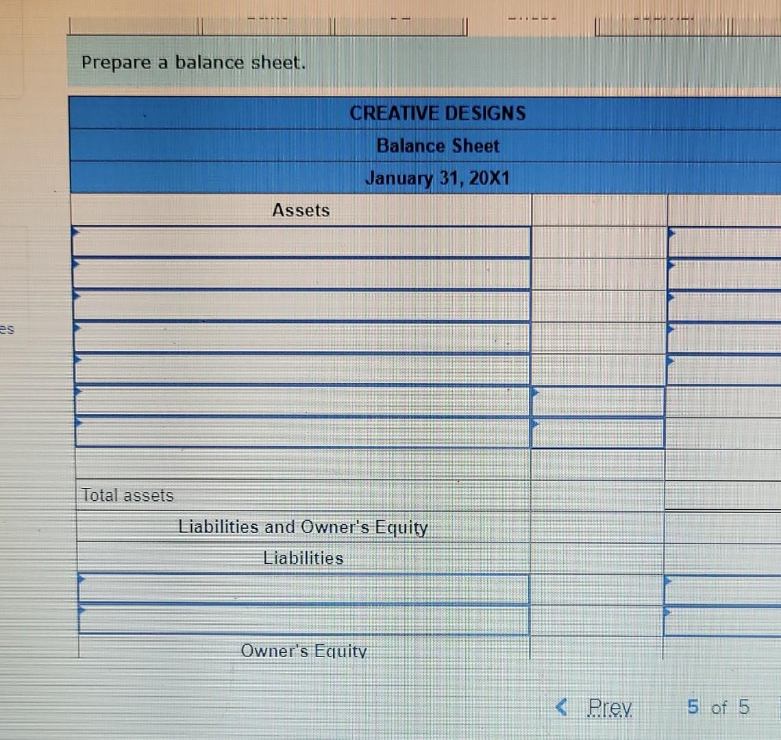 January 1, 20X1; inventory of supplies on January 31, 20X1, is $1,300.