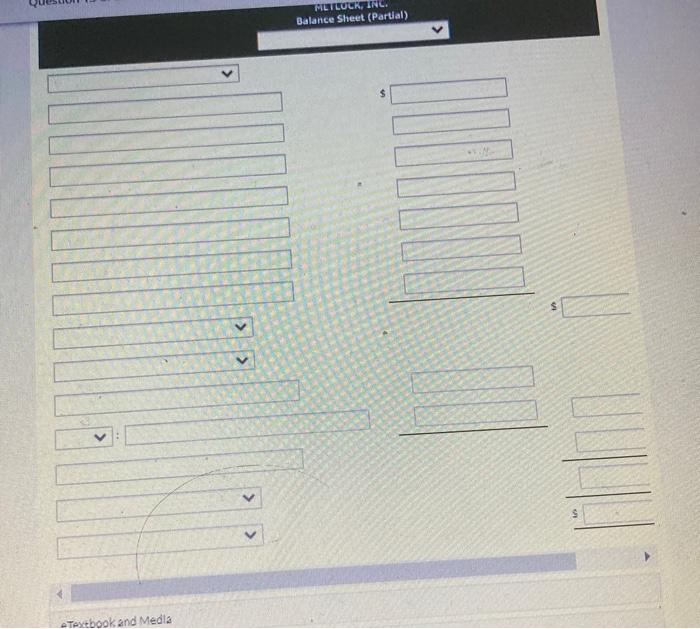 for Metlock, Inc. at December 31, 2022 Accounts payable $274,750 FICA taxes