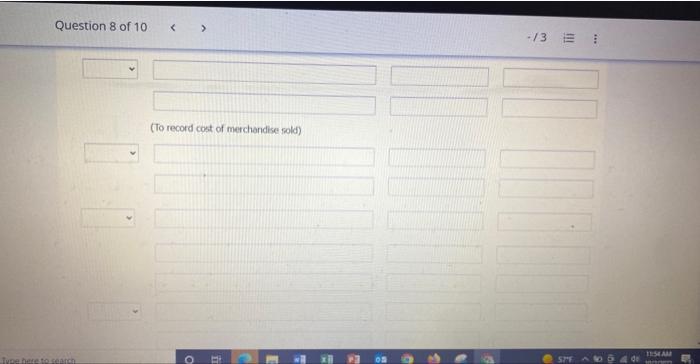 merchandising transactions occurred. June 1 Purchased books on account for $2,840 (including