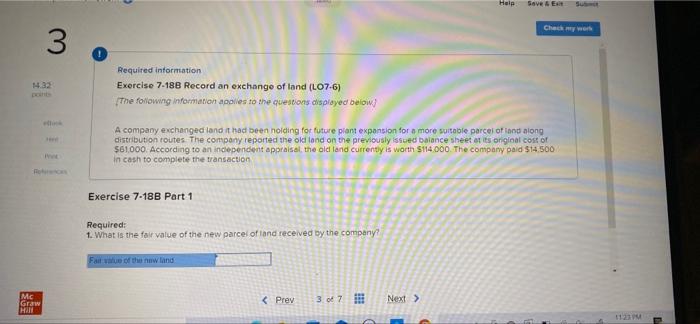 Help Save & Ext Sub Check my work 3 14.32 points Required