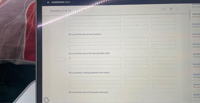 the month of October for Oriole Retail for each situation given below.