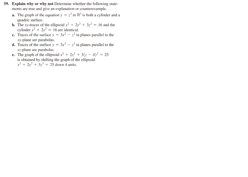 the equation y = 2 in R is both a cylinder and