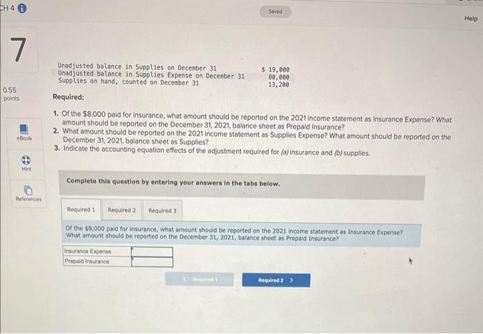 (If no entry is required for a 1 Journal Entry Required" in