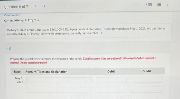 8% mortgage note payable. The terms call for annual installment payments of