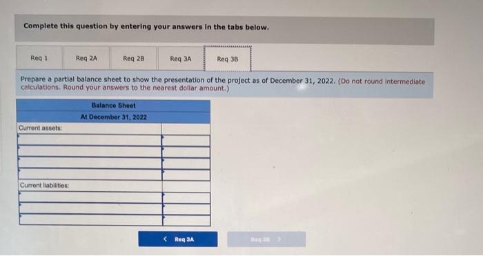 cash was collected. The project was completed in 2023 after additional costs