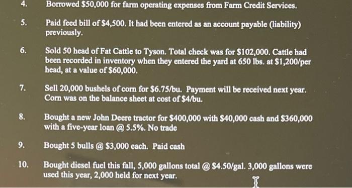 under both single-entry and double-entry accounting. (2 pts each, 20 points total)