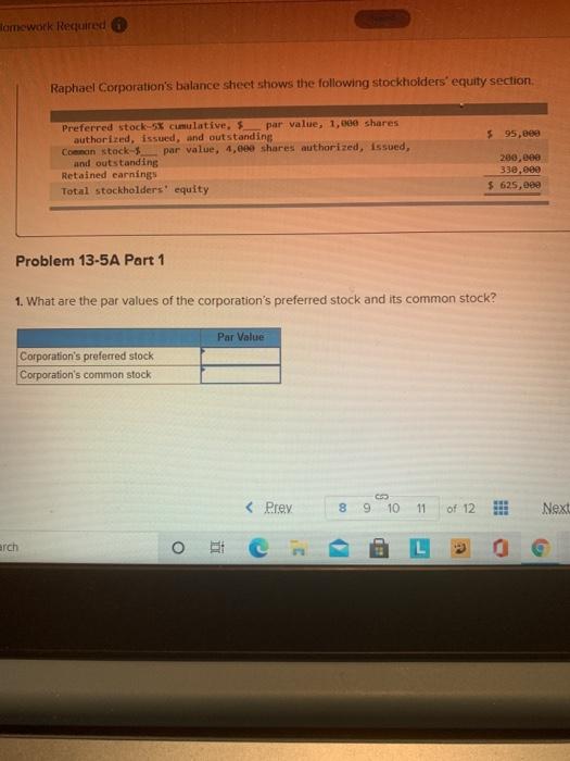 A4 [The following information applies to the questions displayed below] Raphael Corporation's