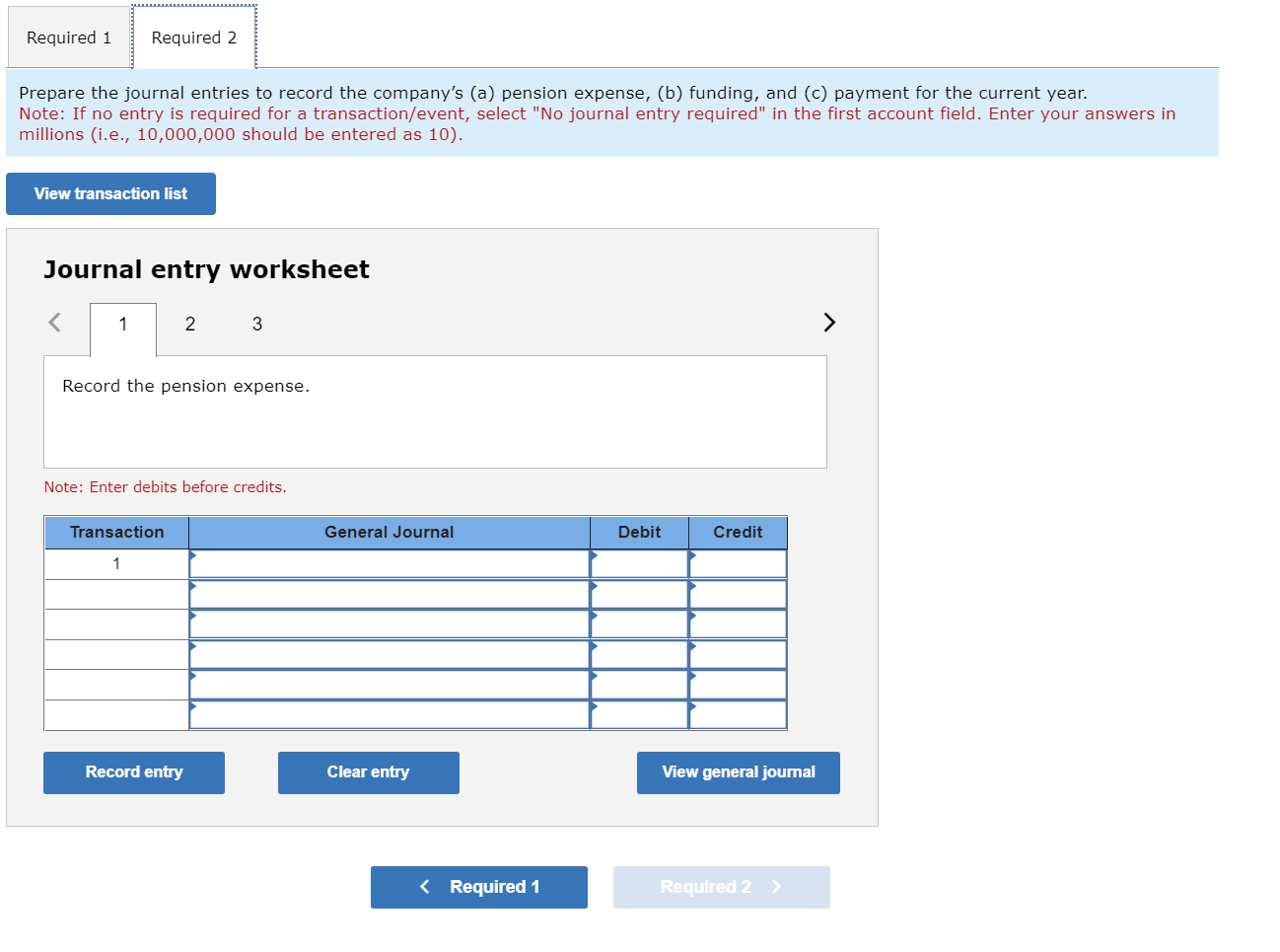 of the current year, the company received the following information: Projected Benefit