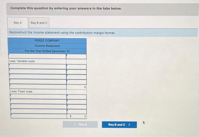 magnitude of operating leverage LO 11-3, 11-4 The following income statement was
