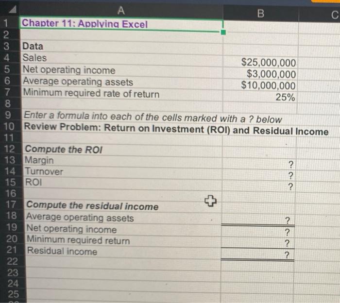 create your own worksheet version of the Review Problem example in the