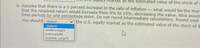 Your inputs are as NS: Beginning FCFE: $80 k-0.09 Growth Rate: Year1-3: