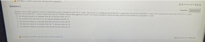 Moving to another question will save this response Question 3 Golden Fleece