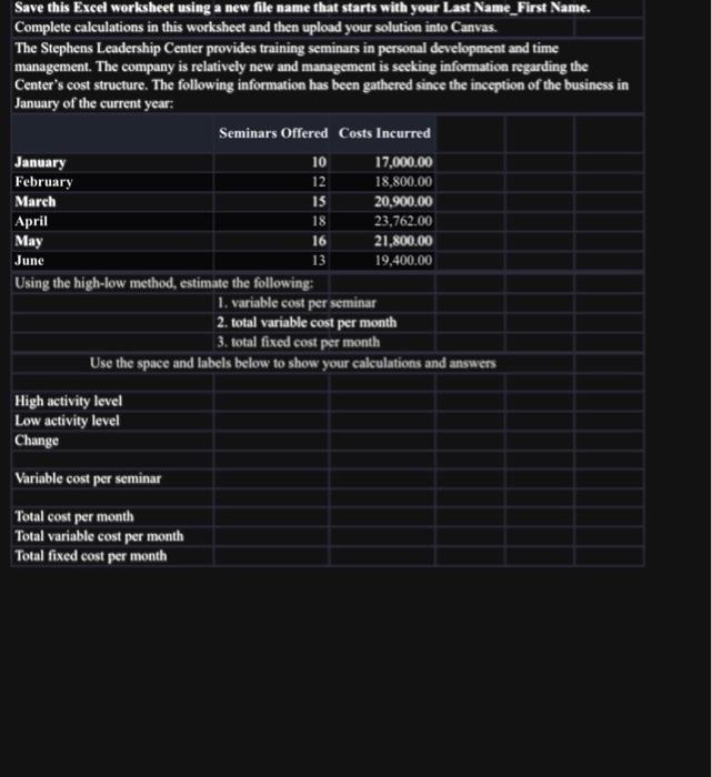 Save this Excel worksheet using a new file name that starts with