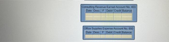 When posting transactions to the general ledger, use the transaction letters a.