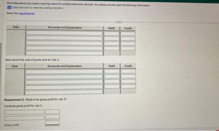 September 30: October 31: Data table Date - X Total Manufacturing Costs