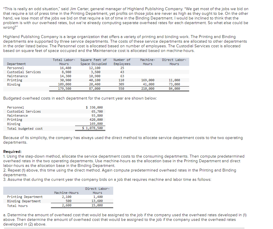 "This is really an odd situation," said Jim Carter, general manager of