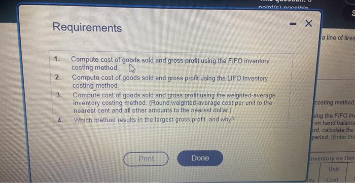 to view the transactions.) Read the fequirements CXEL Requirement 1. Compute cost