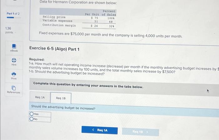 Contribution margin Total $ 248,200 131,400 116,800 Per Unit $ 34.00 18.00