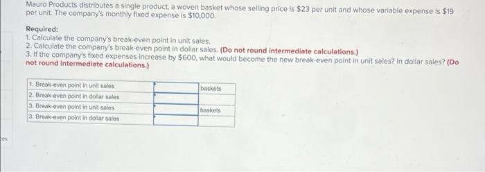 revised net operating income per month if the sales volume increases by