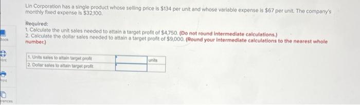 50 units? 2. What would be the revised net operating income per