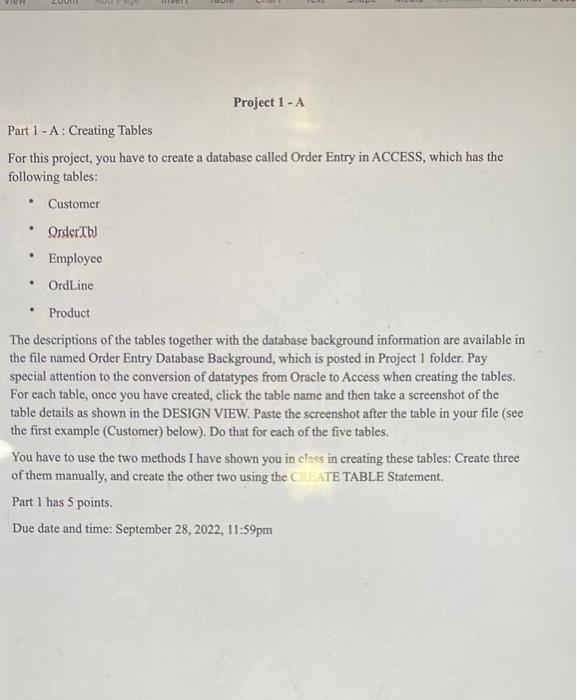 here are some notes about the Order Entry Database The primary key