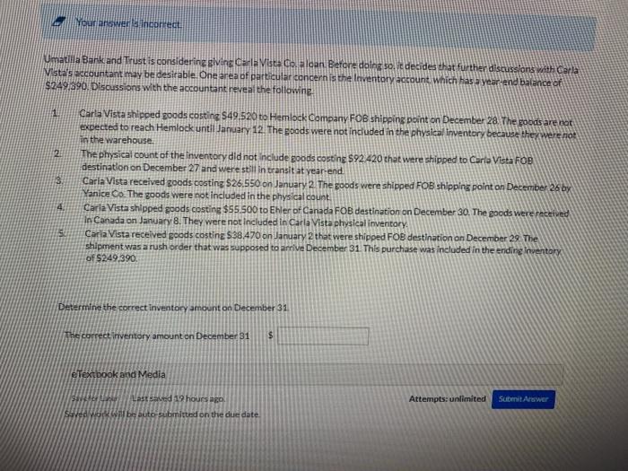 Co. has beginning inventory of $58,600, ending inventory of $89.300, and net