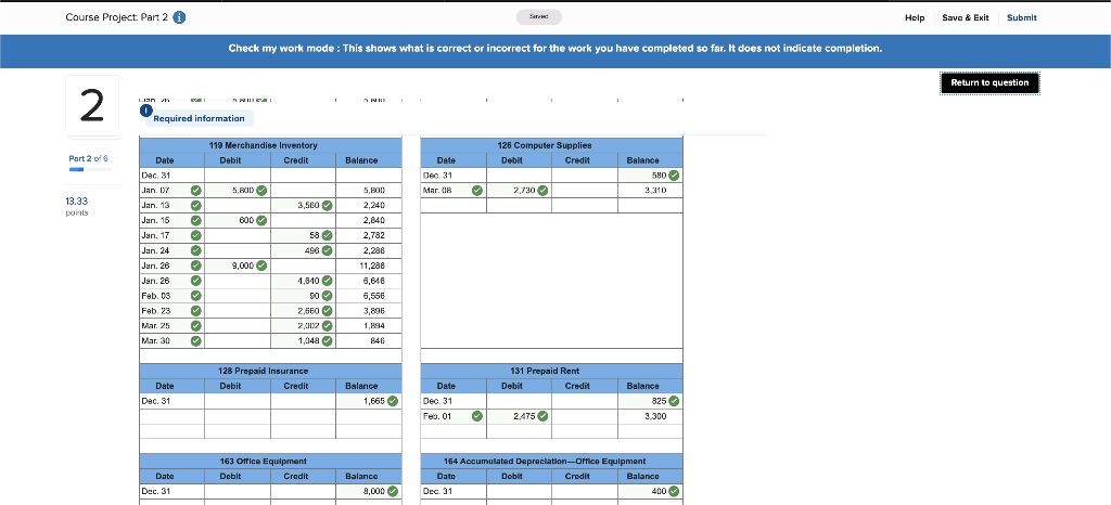 accounting system is modified to set up separate accounts for each customer.