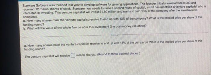 Starware Software was founded last year to develop software for gaming applications.