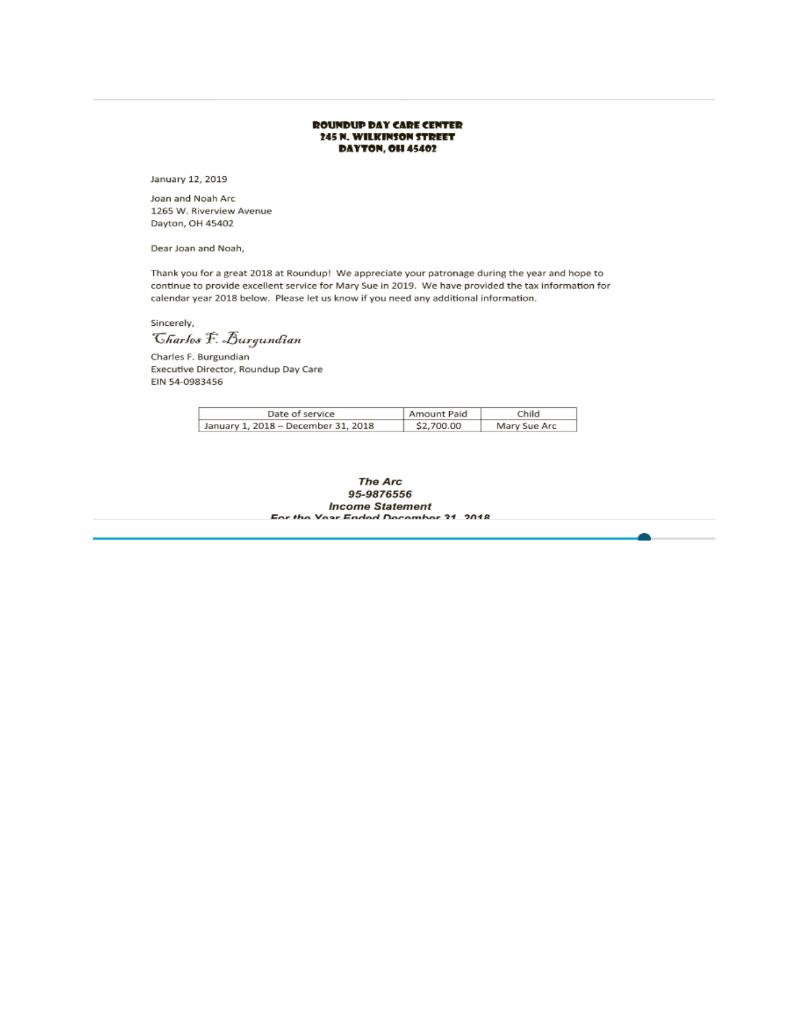 the city of Dayton. 1. The Arcs have two children, a son