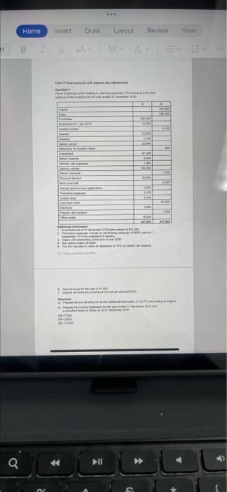 LE a Home Insert Draw Layout Review View BIUAE T 114 AL