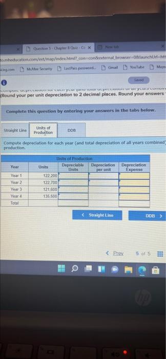 is installed in Luther Company's factory on January 1 The factory manager