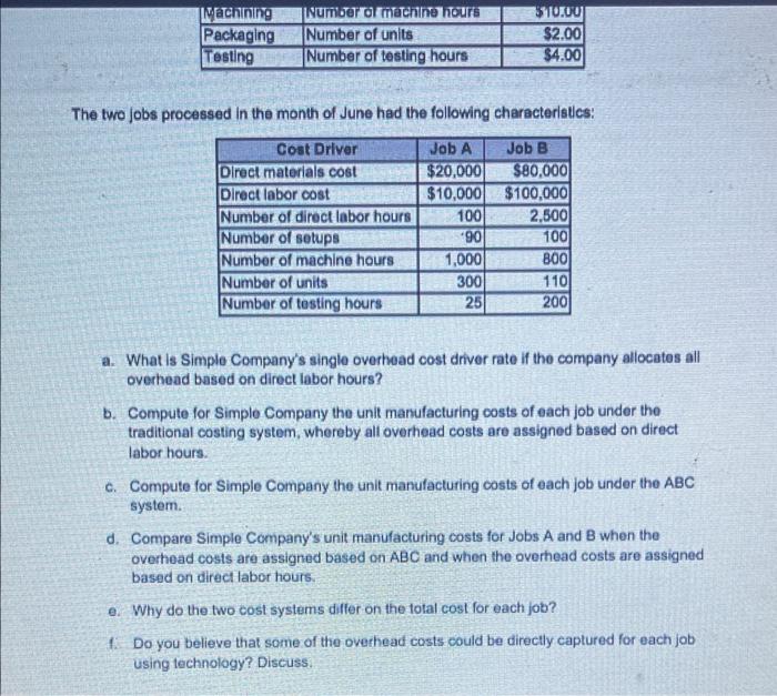 Ordering goods $170,000 Utilities $35,000 Verifying orders $55,000 Depreciation $90,000 Expediting orders