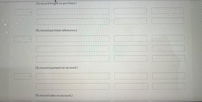 purchase. Returned for credit $2,400 of damaged goods purchased from Hillary Company