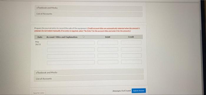 year end. The company purchand a piece of equipment June 22, 2000