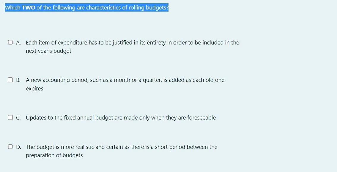 can be traced directly to specific segments of a company should always