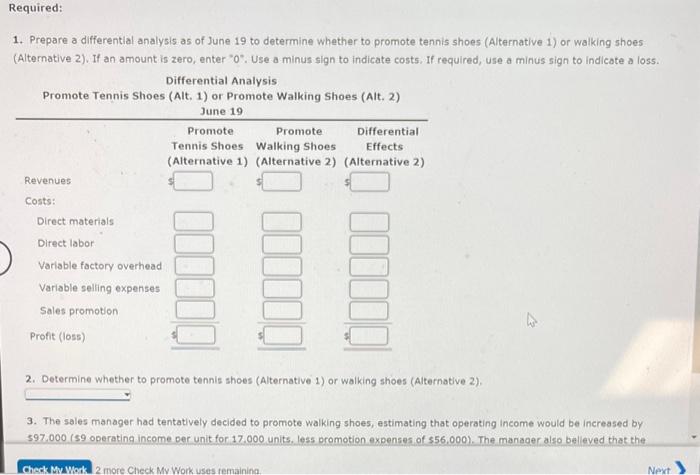 a one-month campaign for July to promote sales of one of its