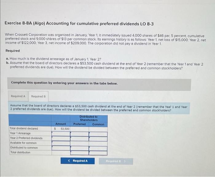 the p Distributed to Shareholders Preferred Common Amount Total dividend declared $