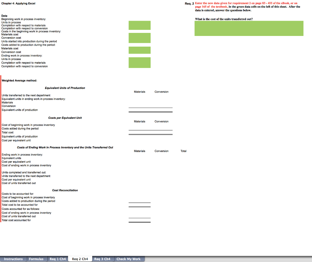 process Completion with respect to materials Completion with respect to conversion Costs