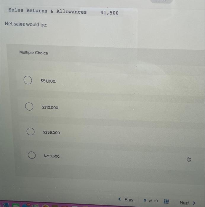 a listing of some of the balance sheet accounts and all of