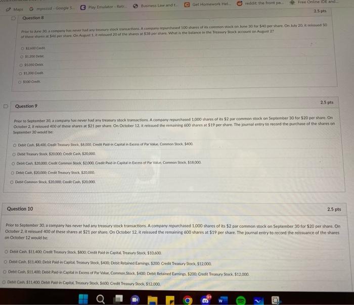 Maps D G myvcccd Google S Question 8 G Play Emulator -