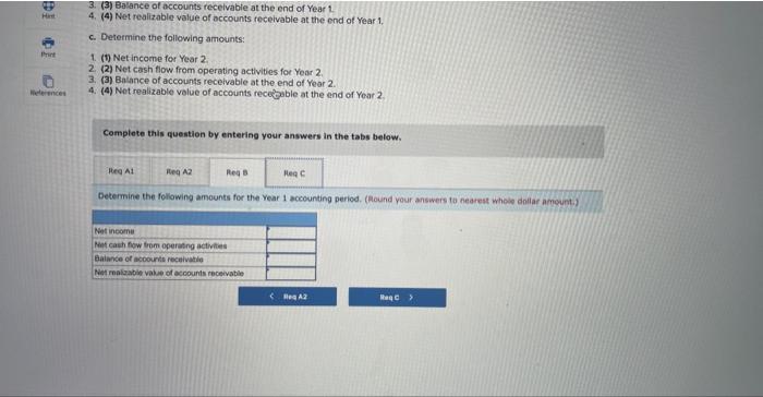 Events Affecting Year 1 1. Provided $31,630 of cleaning services on account.
