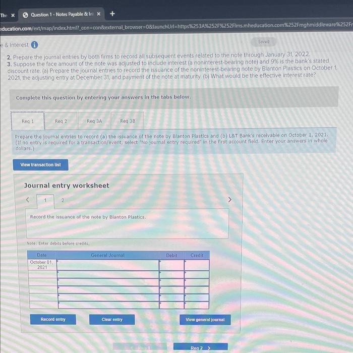 Saved Blanton Plastics, a household plastic product manufacturer, borrowed $26 million cash