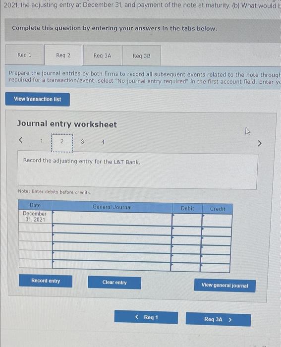 short-term line of credit. Interest on the note was payable at maturity.